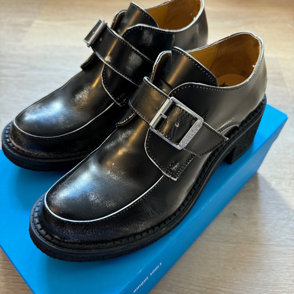 John Fluevog Buckle Shoe